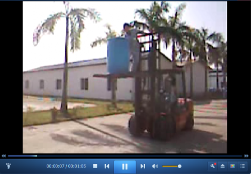 中久制罐200L包裝桶試驗